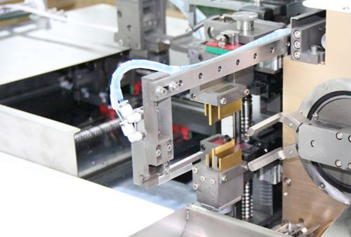 全自動沾錫打端插殼機